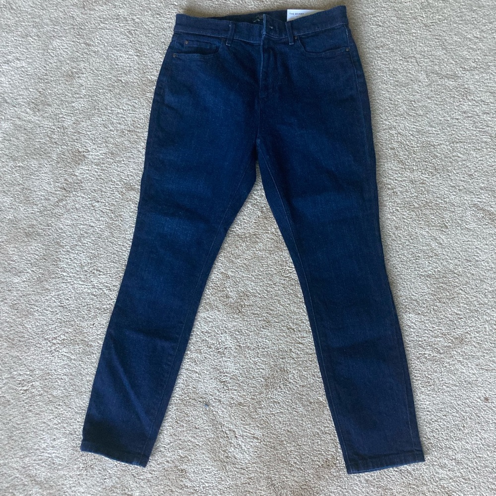 Ann Taylor petite size 4 high rise skinny jeans